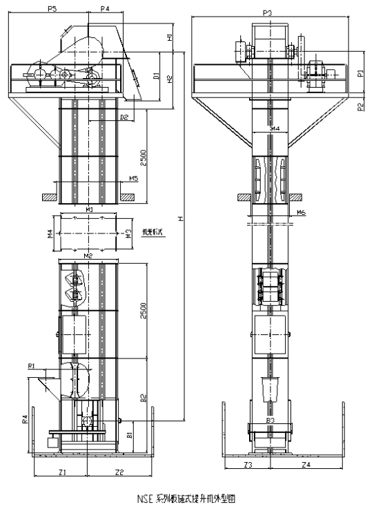 NSE斗式提升機(jī)